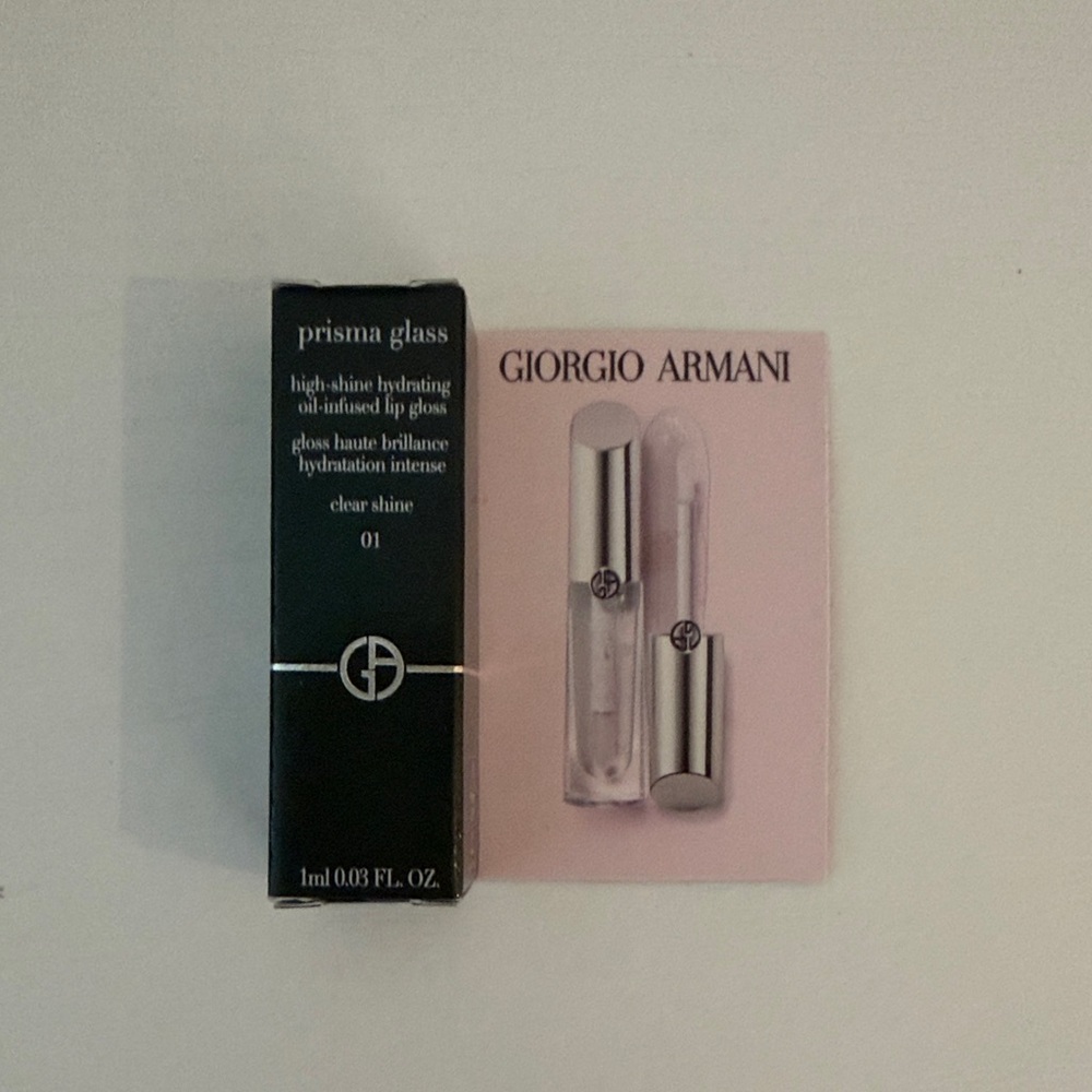 Giorgio Armani Prisma Glass Lip Gloss - Clear Shine